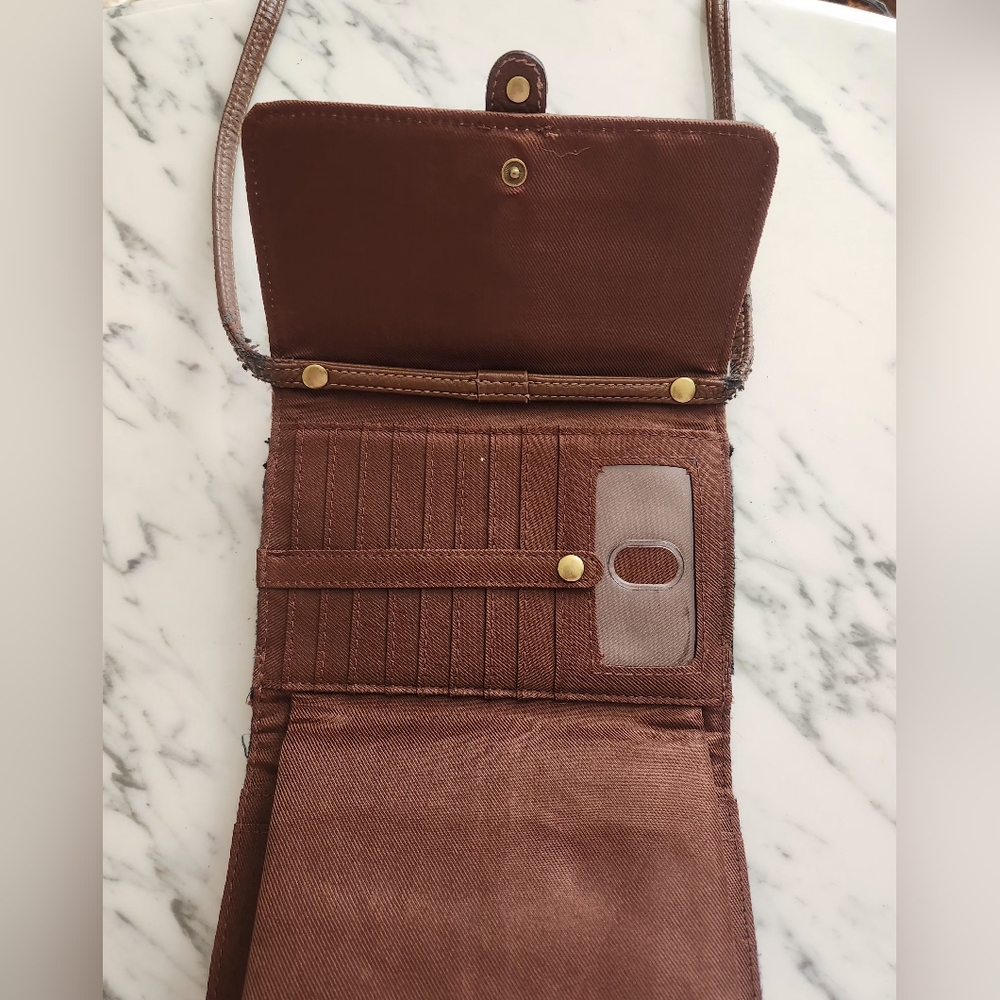 Merona flannel crossbody, PLEASE READ DESCRIPTION - Picture 7 of 13